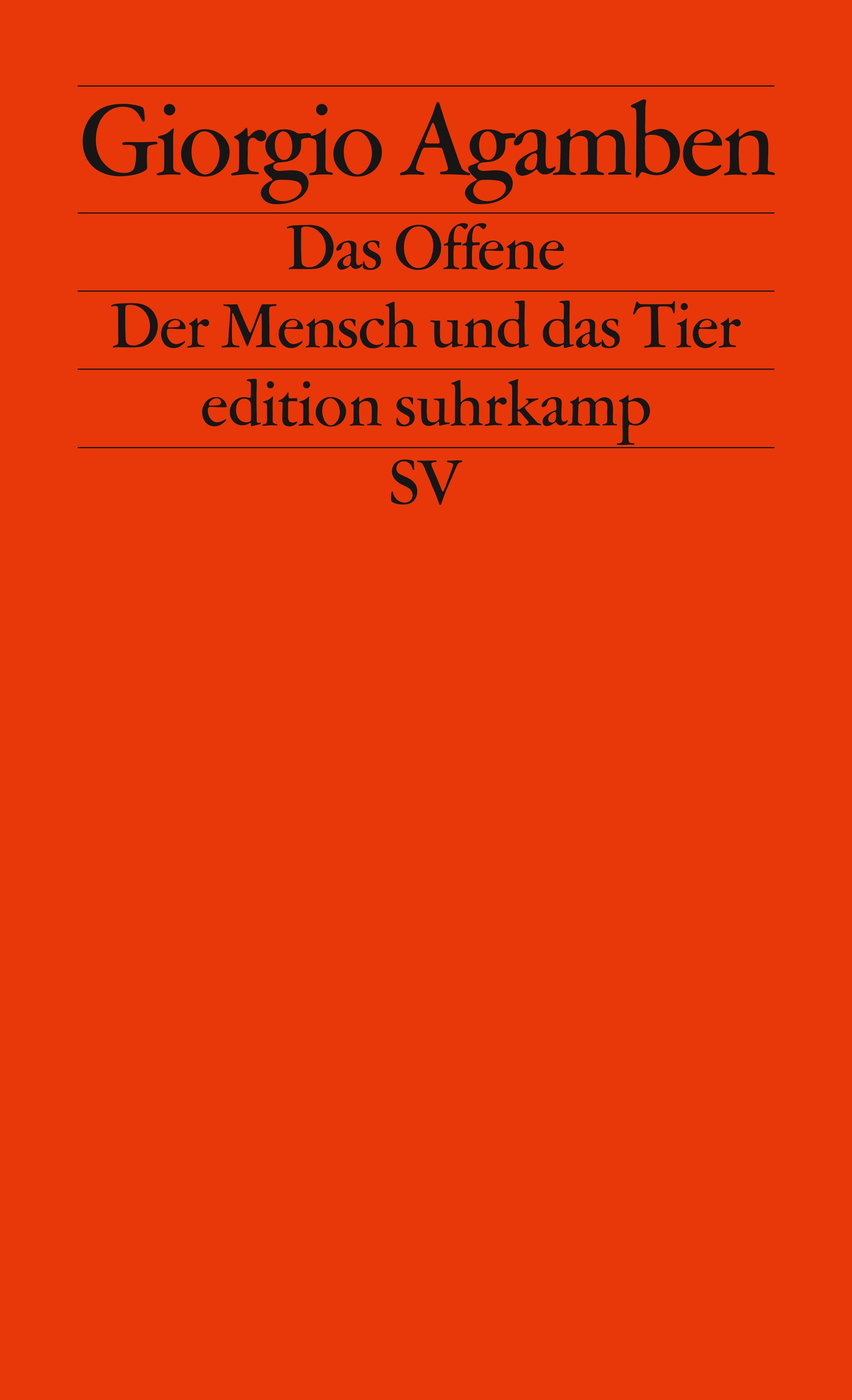 Vorderes Coverbild Das Offene
