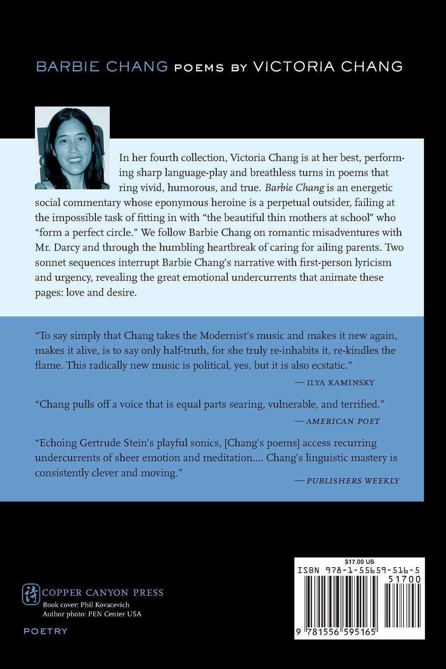 Rückseitencover Barbie Chang