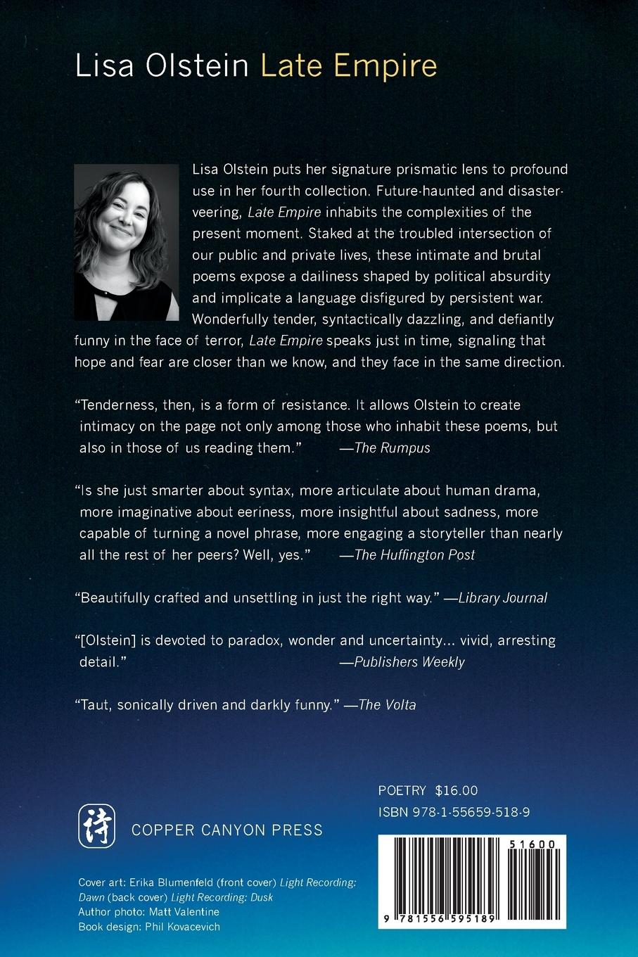 Rückseitencover Late Empire