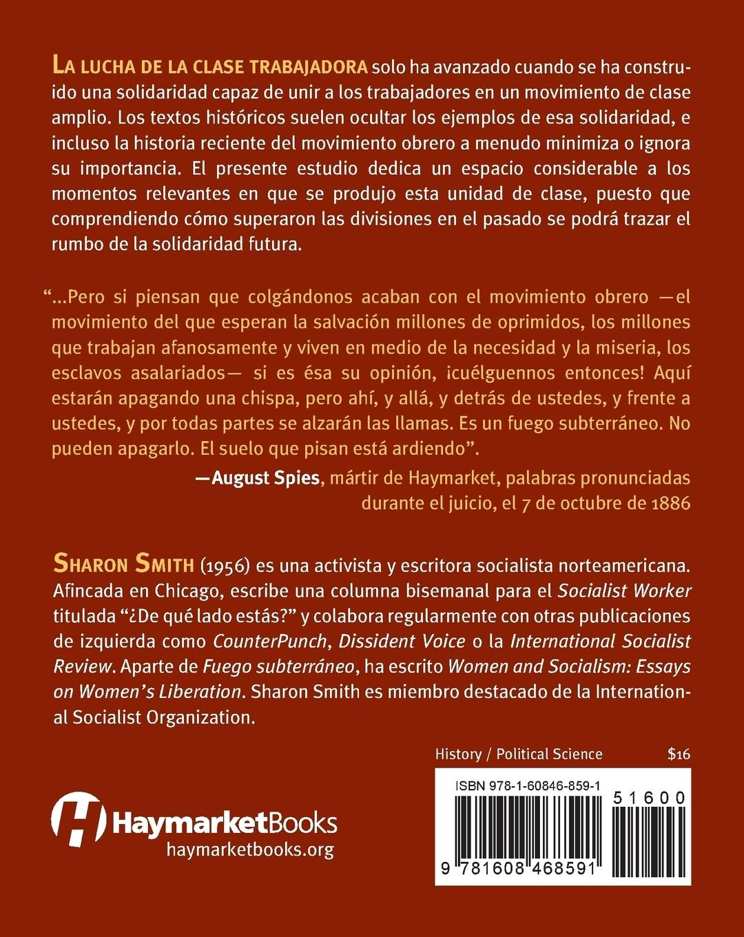 Rückseitencover Fuego Subterráneo