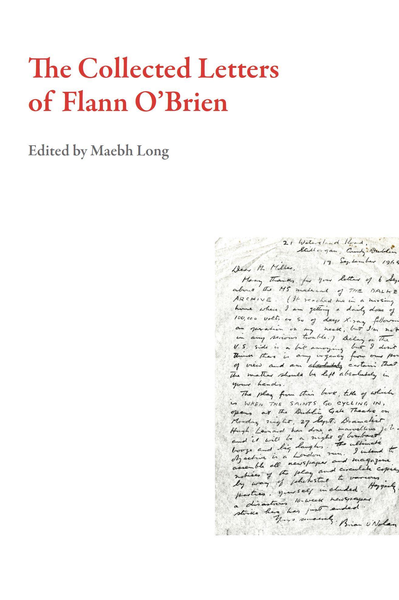 Vorderes Coverbild The Collected Letters of Flann O'Brien