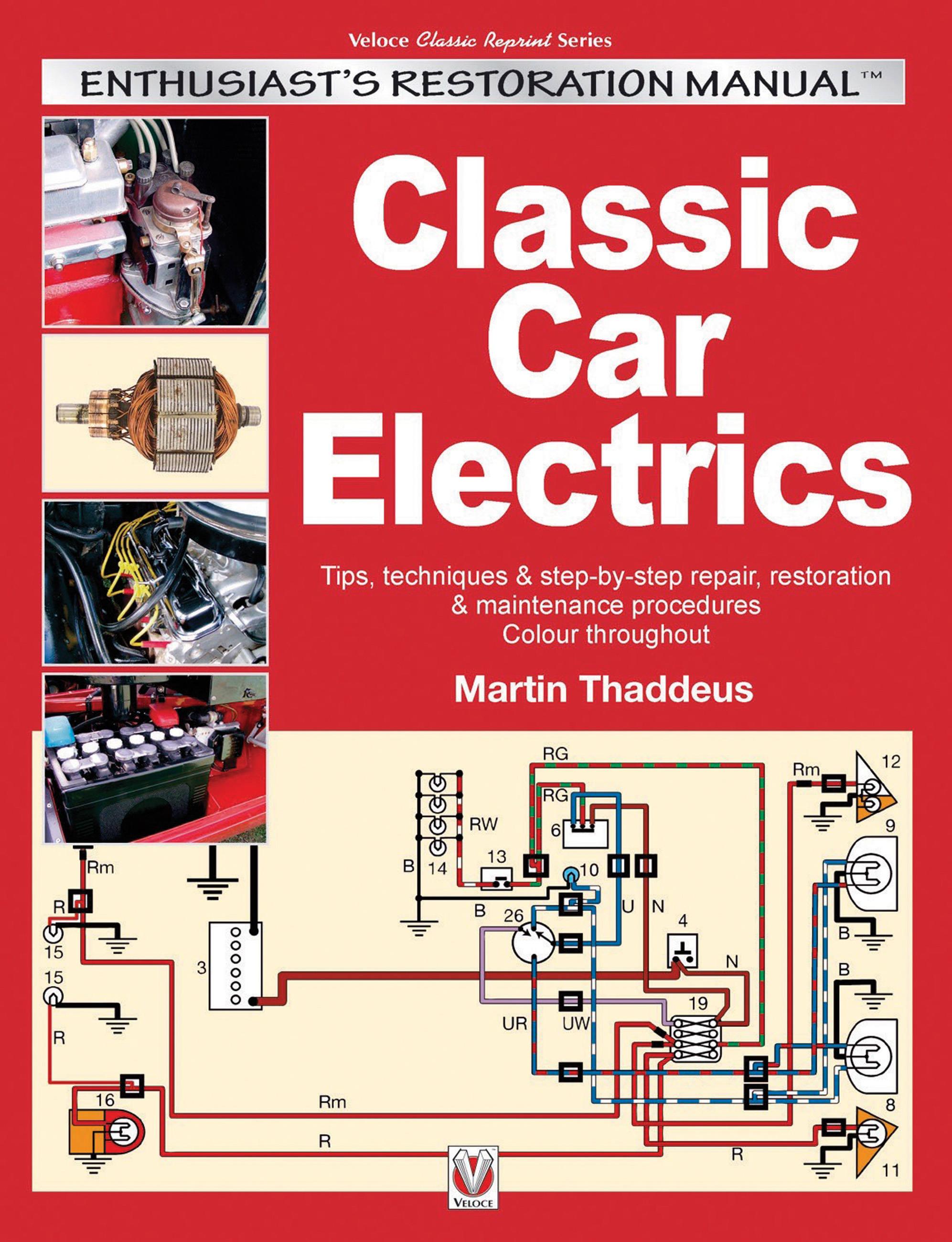 Vorderes Coverbild Classic Car Electrics