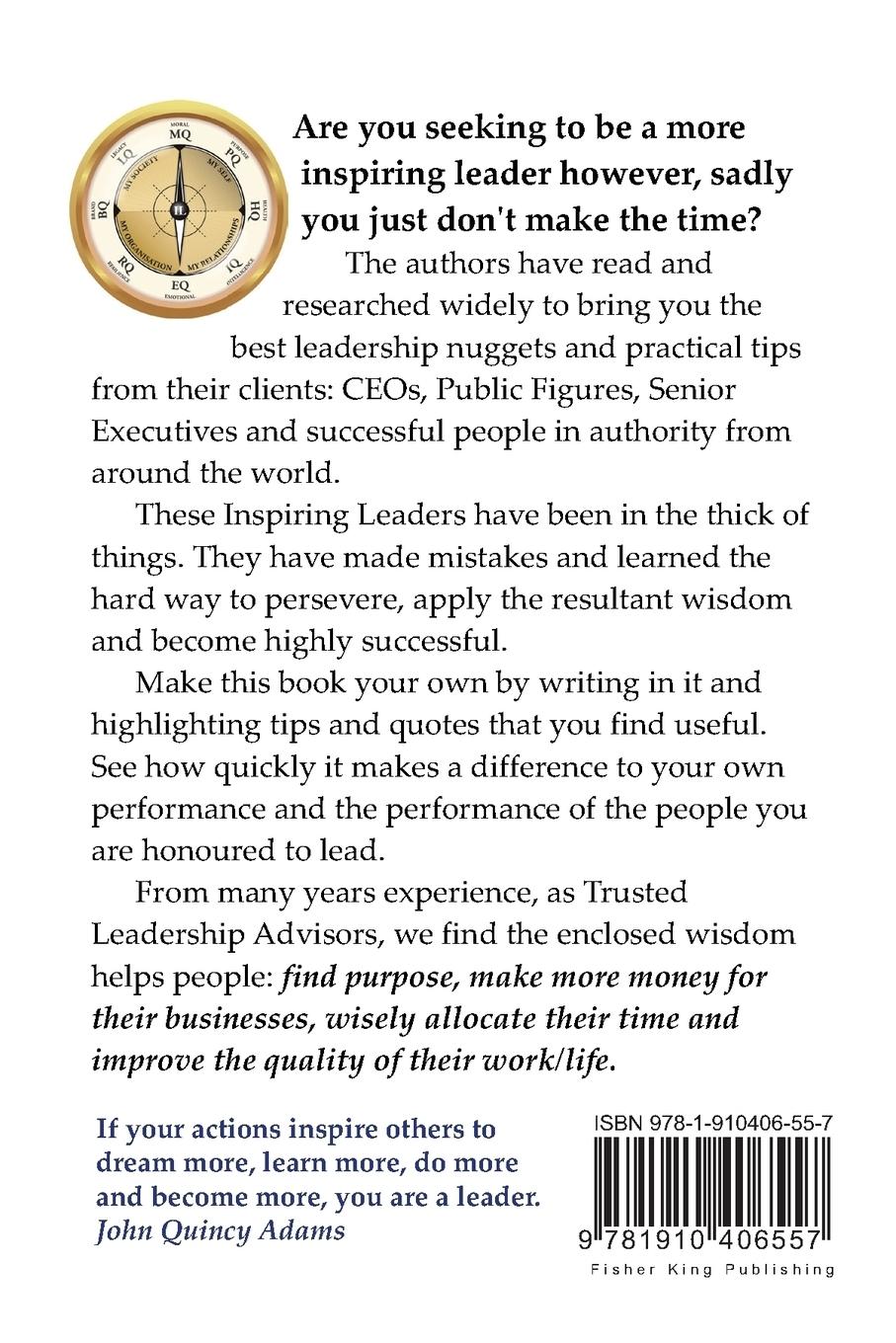 Rückseitencover Top Tips for Inspiring Leaders