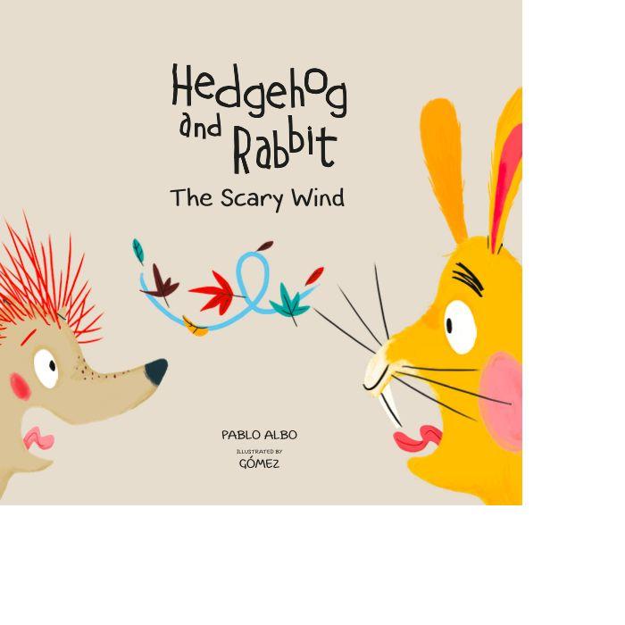 Vorderes Coverbild Hedgehog and Rabbit: The Scary Wind (Junior Library Guild Selection)