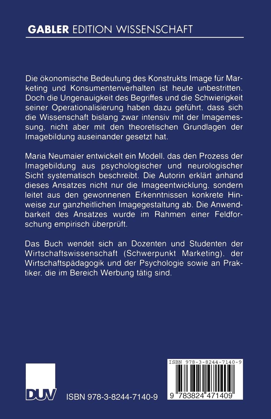 Rückseitencover Image-Design