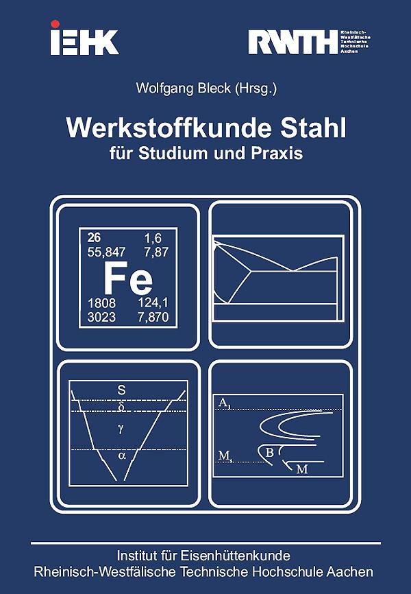 Vorderes Coverbild Werkstoffkunde Stahl für Studium und Praxis