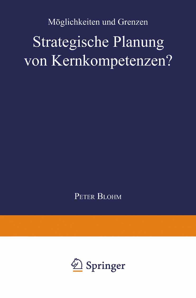 Vorderes Coverbild Strategische Planung von Kernkompetenzen?