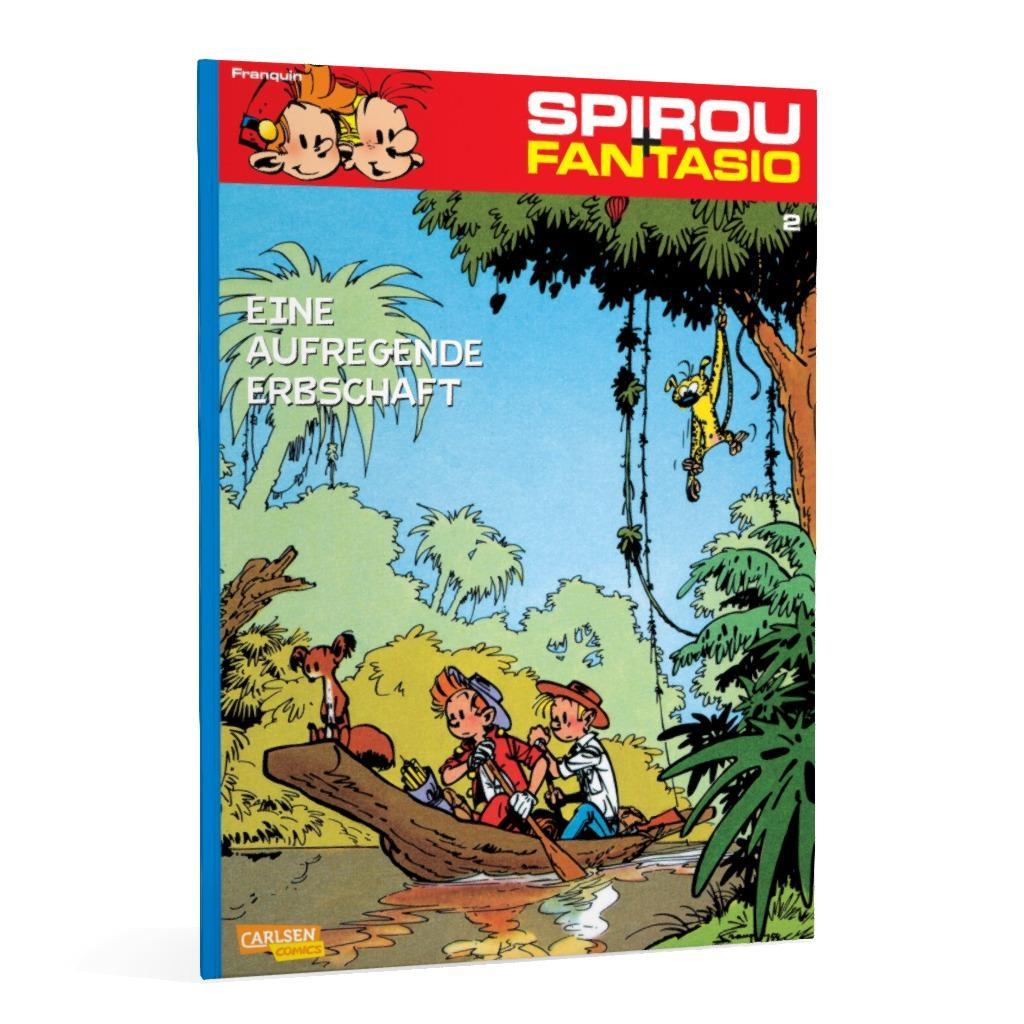 Beispielinhalt (Bild) Spirou und Fantasio 02. Eine aufregende Erbschaft