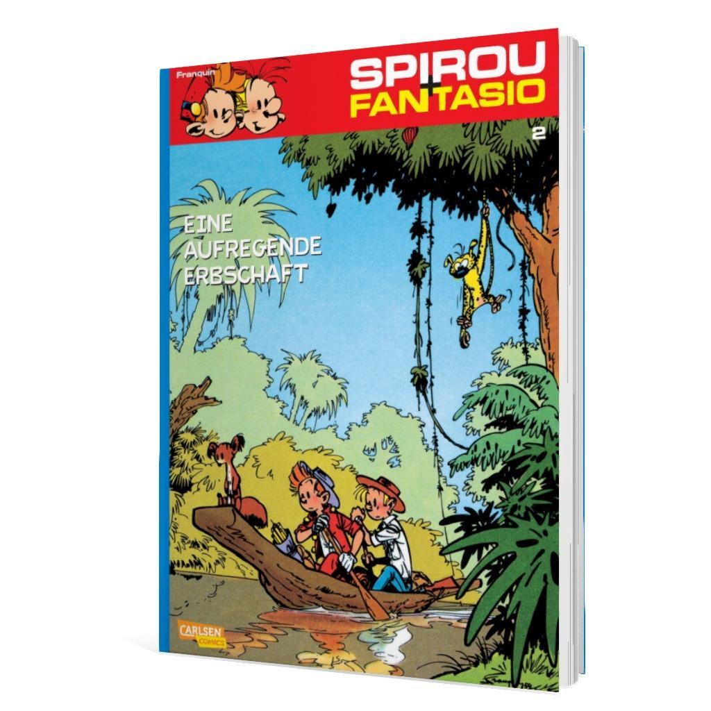 Beispielinhalt (Bild) Spirou und Fantasio 02. Eine aufregende Erbschaft