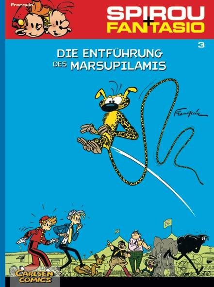 Vorderes Coverbild Spirou und Fantasio 03. Die Entführung des Marsupilamis