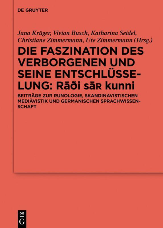 Vorderes Coverbild Die Faszination des Verborgenen und seine Entschlüsselung - R¿¿i sa¿ kunni