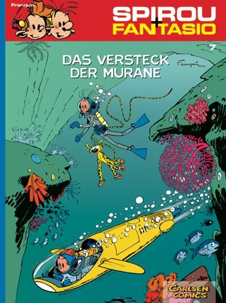 Vorderes Coverbild Spirou und Fantasio 07. Das Versteck der Muräne
