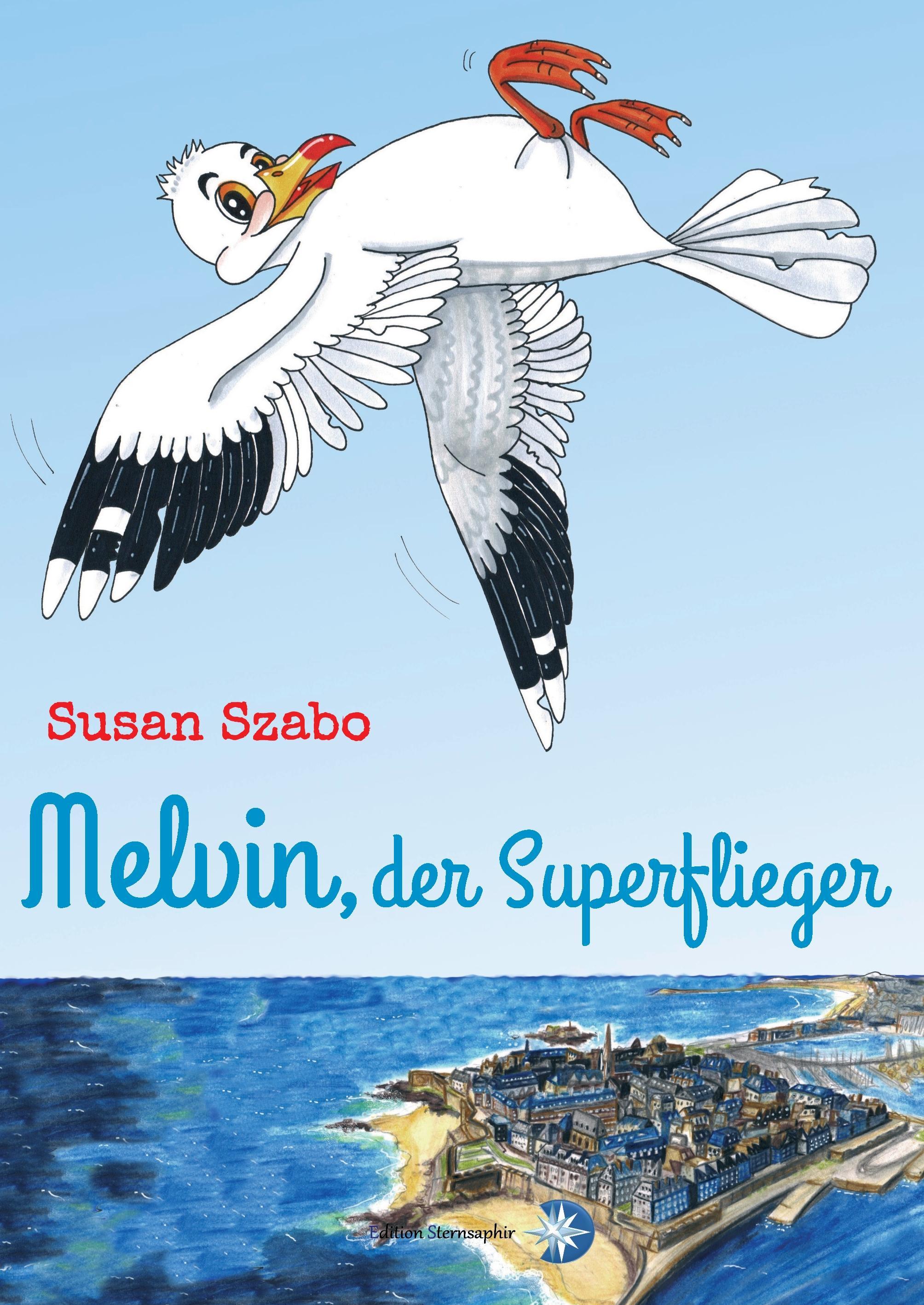 Vorderes Coverbild Melvin, der Superflieger