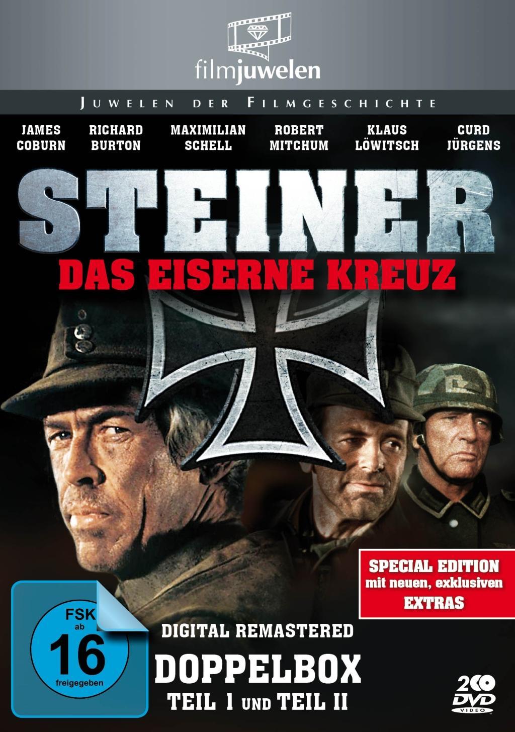 Vorderes Coverbild Steiner - Das Eiserne Kreuz. Teil I und Teil II - 40th Anniversary Edition