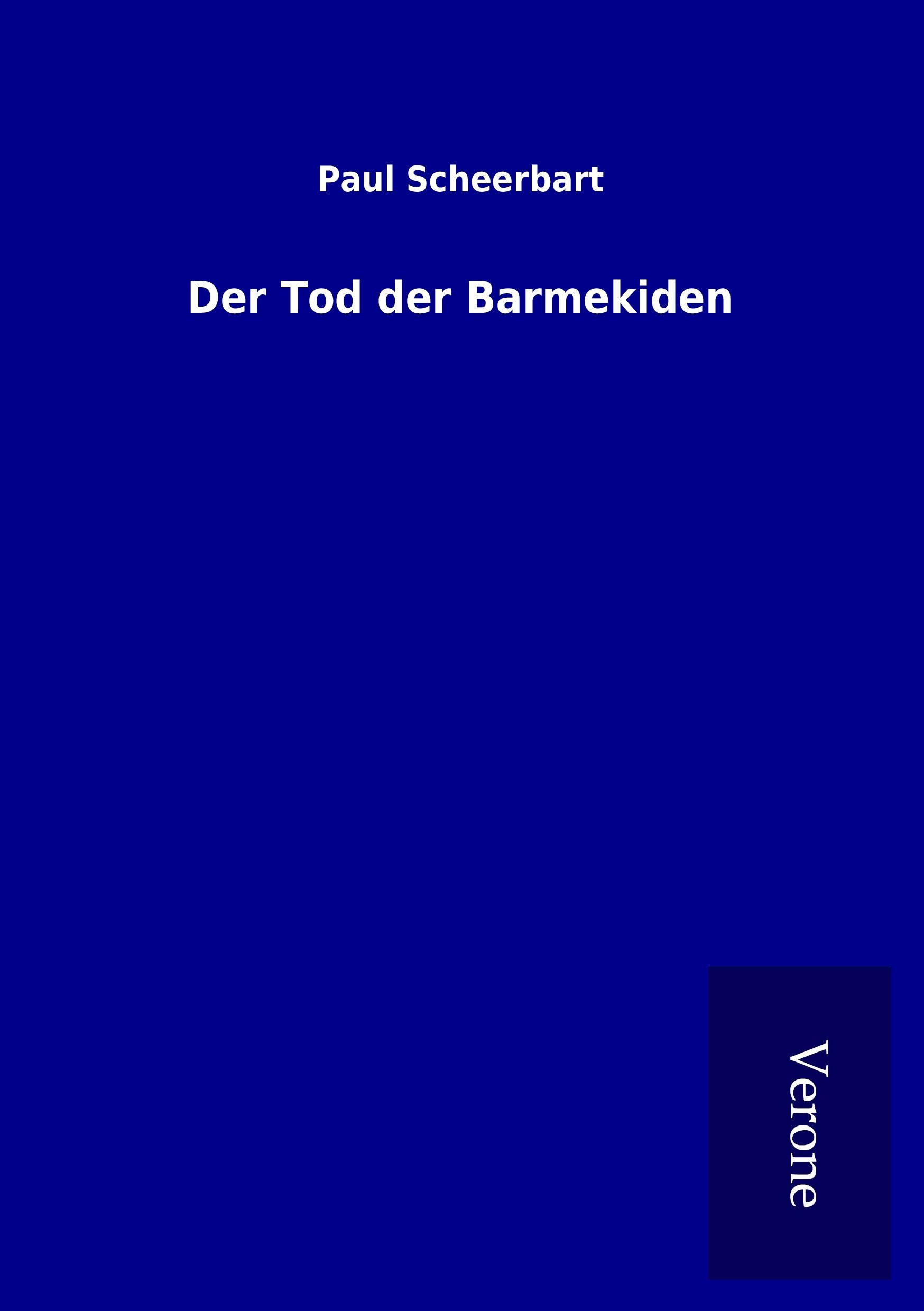 Vorderes Coverbild Der Tod der Barmekiden