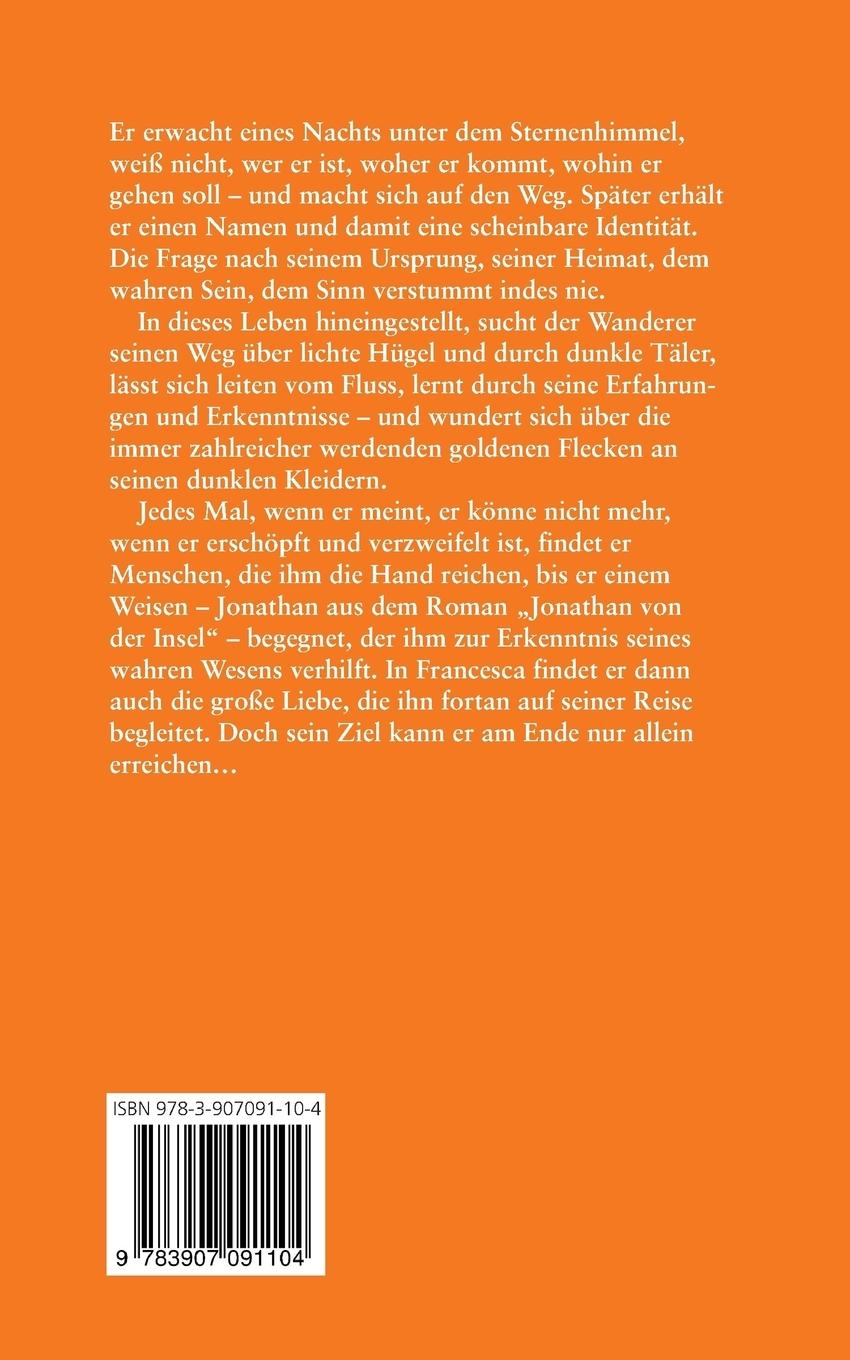Rückseitencover Der Wanderer im dunklen Gewand