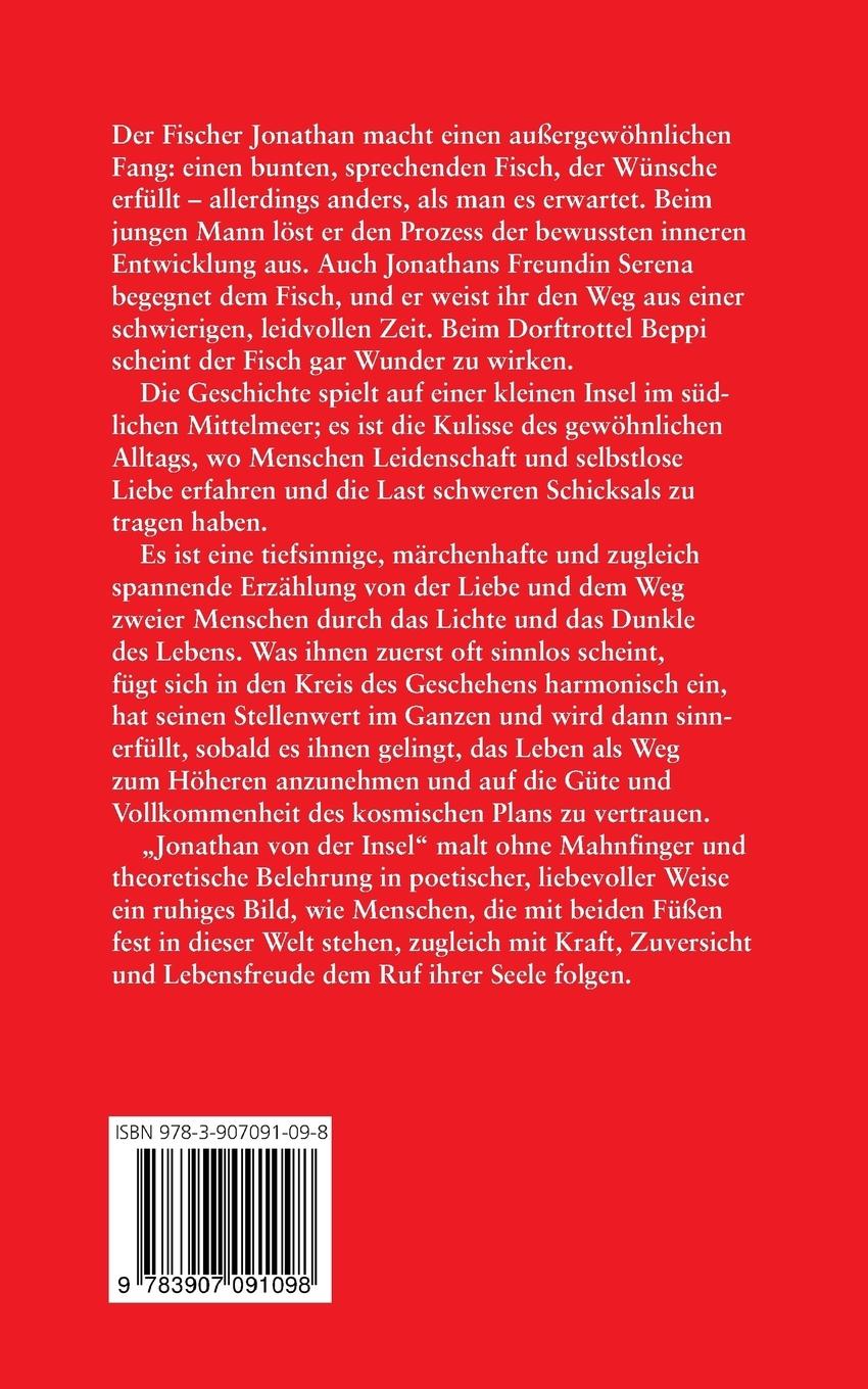 Rückseitencover Jonathan von der Insel