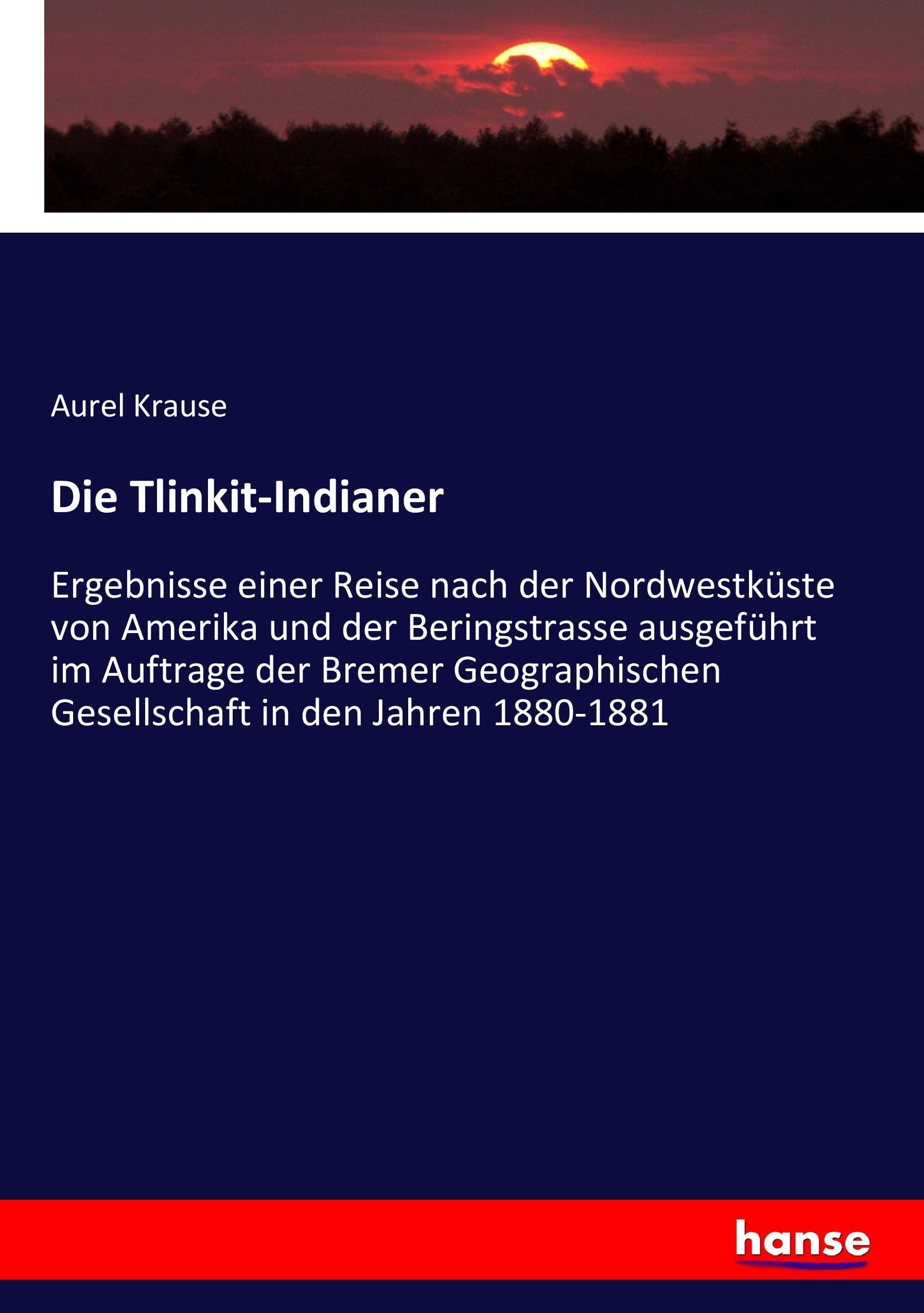 Vorderes Coverbild Die Tlinkit-Indianer