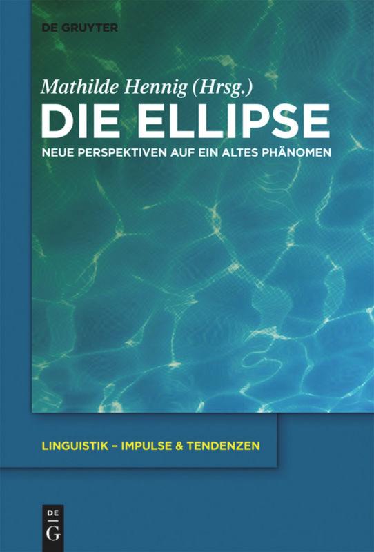 Vorderes Coverbild Die Ellipse