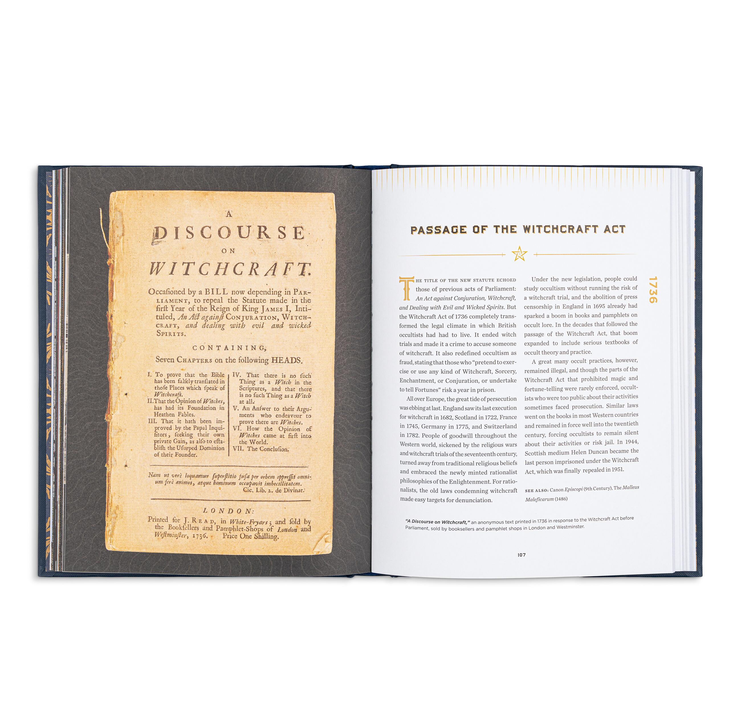 Beispielinhalt (Bild) The Occult Book