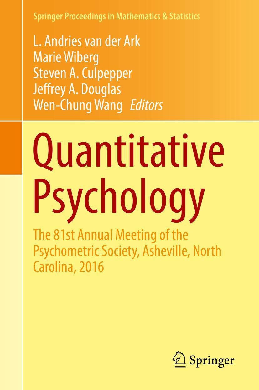 Vorderes Coverbild Quantitative Psychology