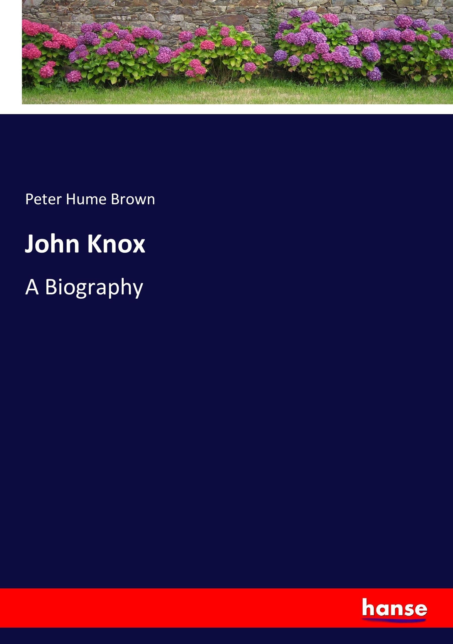 Vorderes Coverbild John Knox