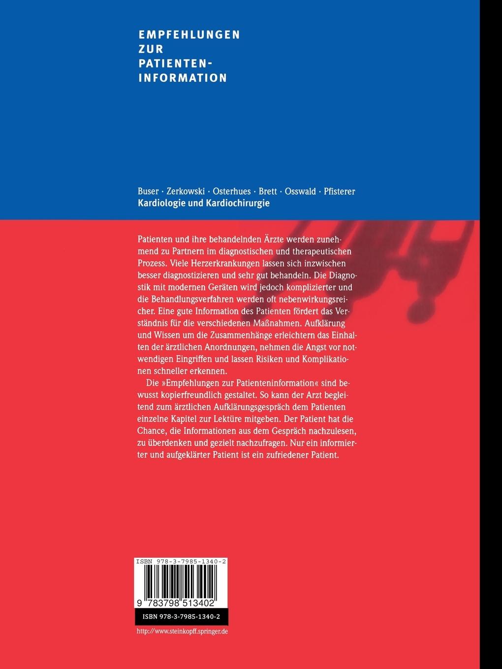 Rückseitencover Kardiologie und Kardiochirurgie