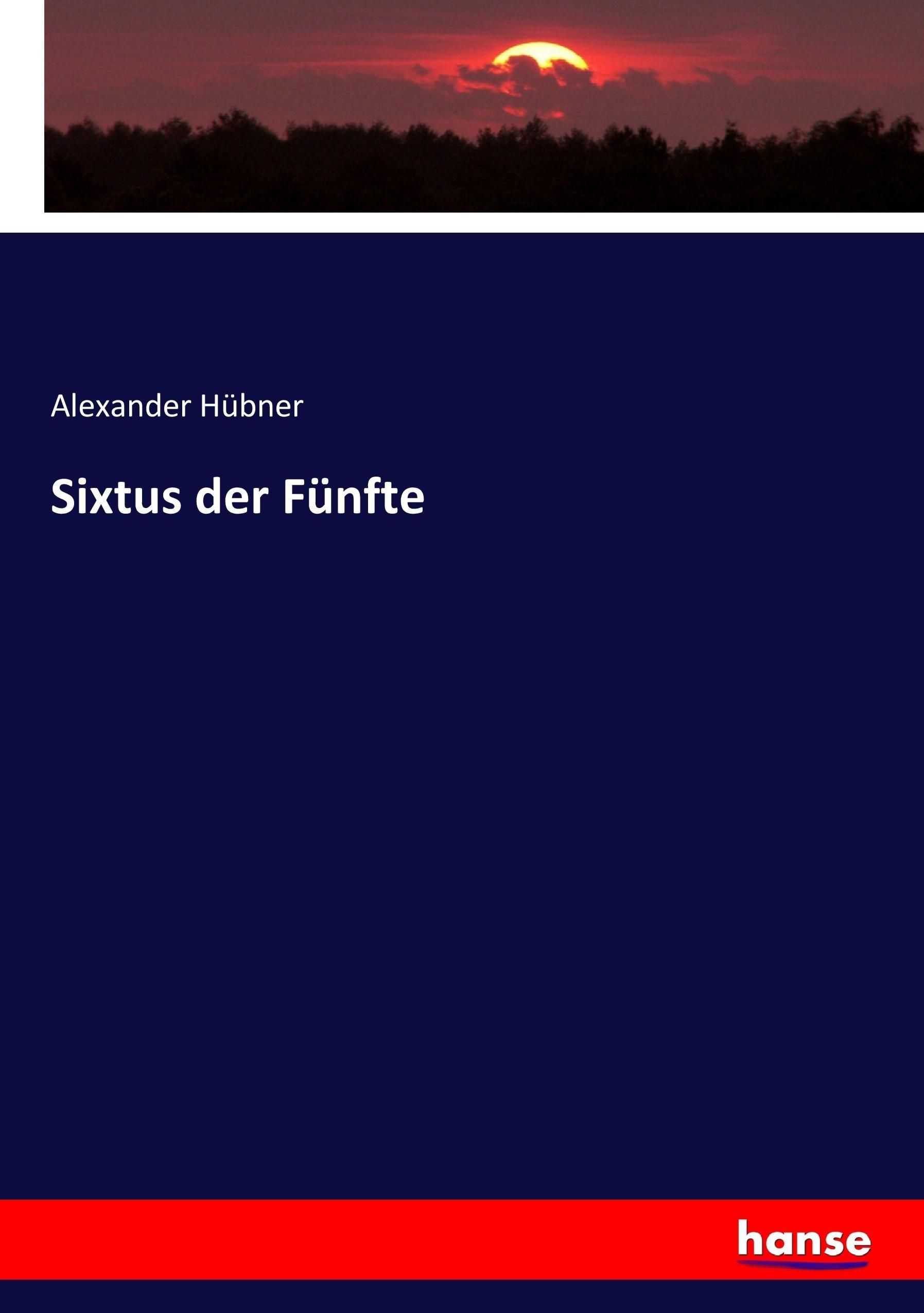 Vorderes Coverbild Sixtus der Fünfte