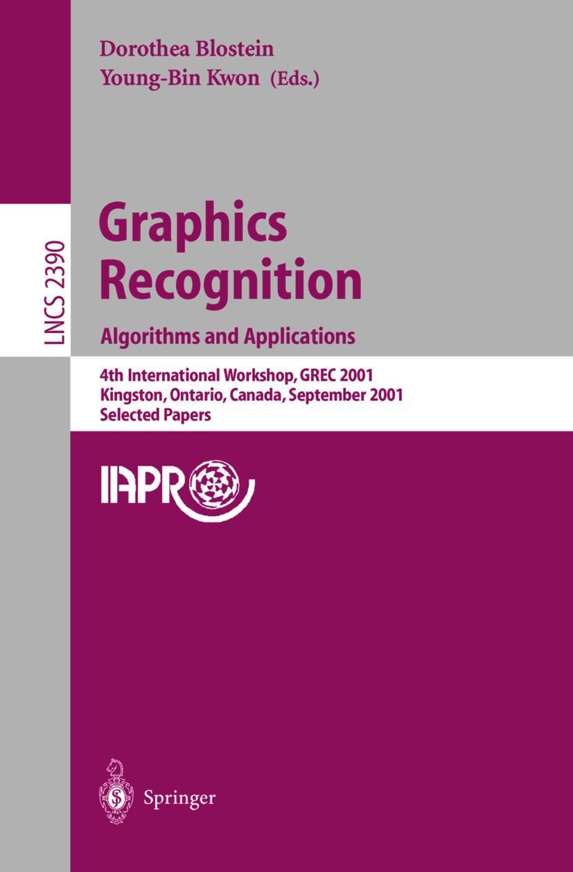 Vorderes Coverbild Graphics Recognition. Algorithms and Applications