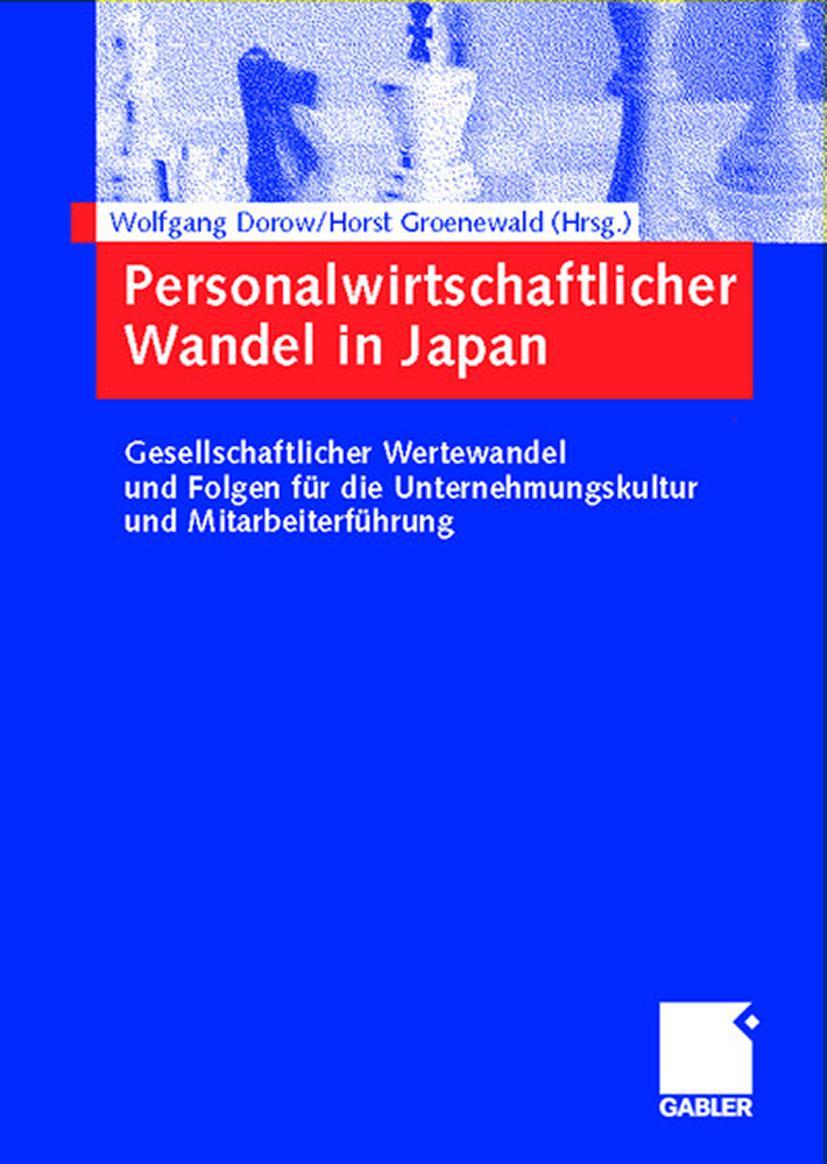 Vorderes Coverbild Personalwirtschaftlicher Wandel in Japan
