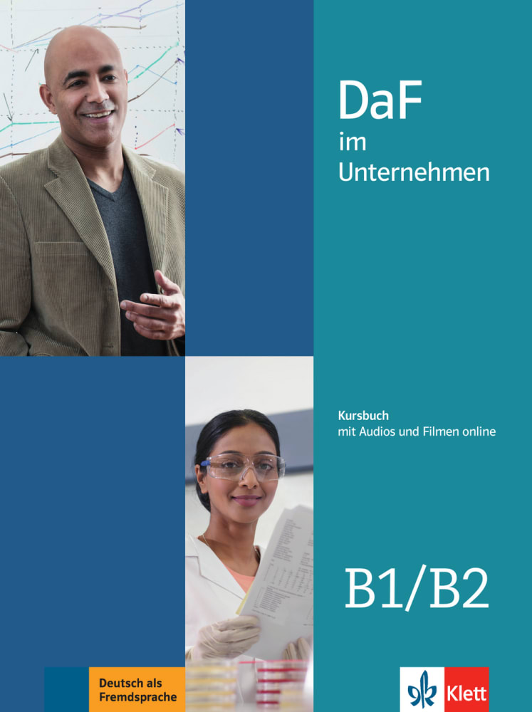 Vorderes Coverbild DaF im Unternehmen B1-B2. Kursbuch + Audios und Filme online