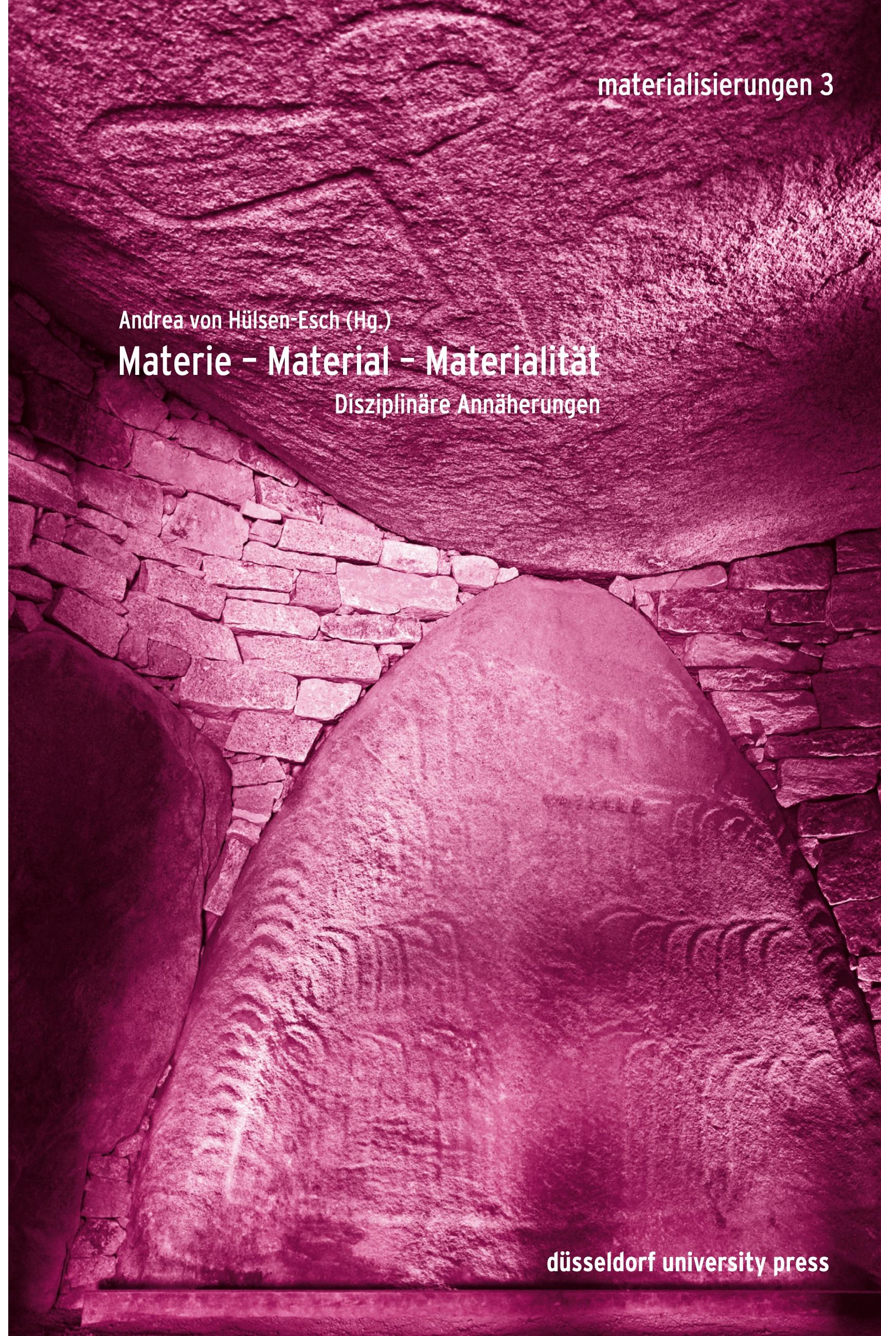 Vorderes Coverbild Materie - Material - Materialität