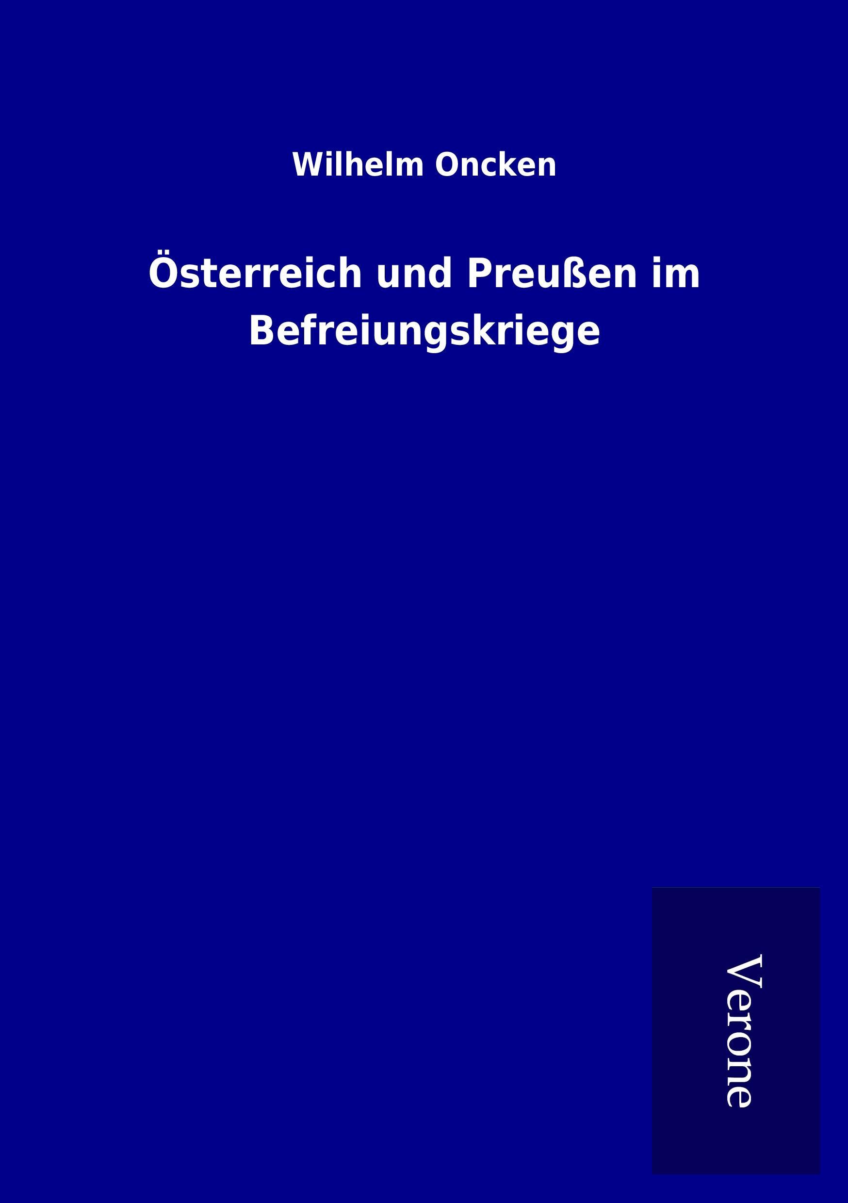 Vorderes Coverbild Österreich und Preußen im Befreiungskriege