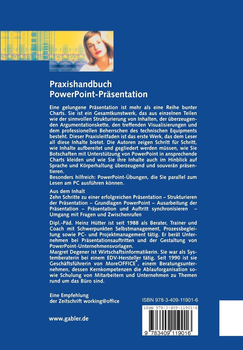 Rückseitencover Praxishandbuch PowerPoint-Präsentation