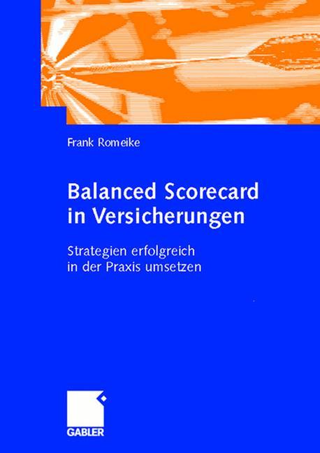 Vorderes Coverbild Balanced Scorecard in Versicherungen