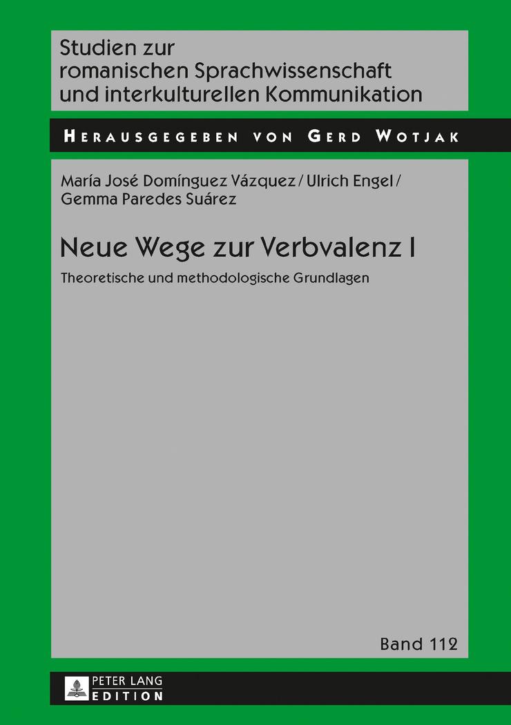 Vorderes Coverbild Neue Wege zur Verbvalenz I