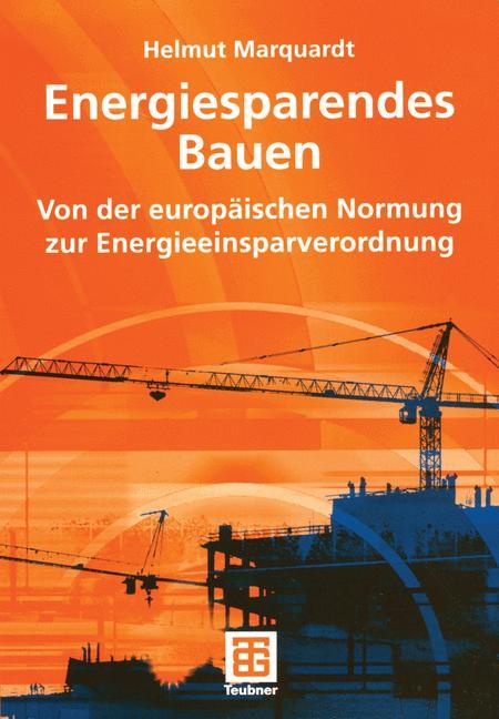 Vorderes Coverbild Energiesparendes Bauen