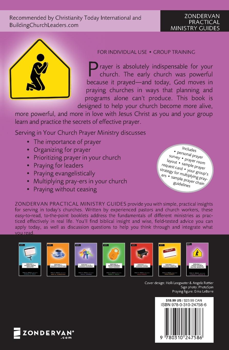 Rückseitencover Serving in Your Church Prayer Ministry