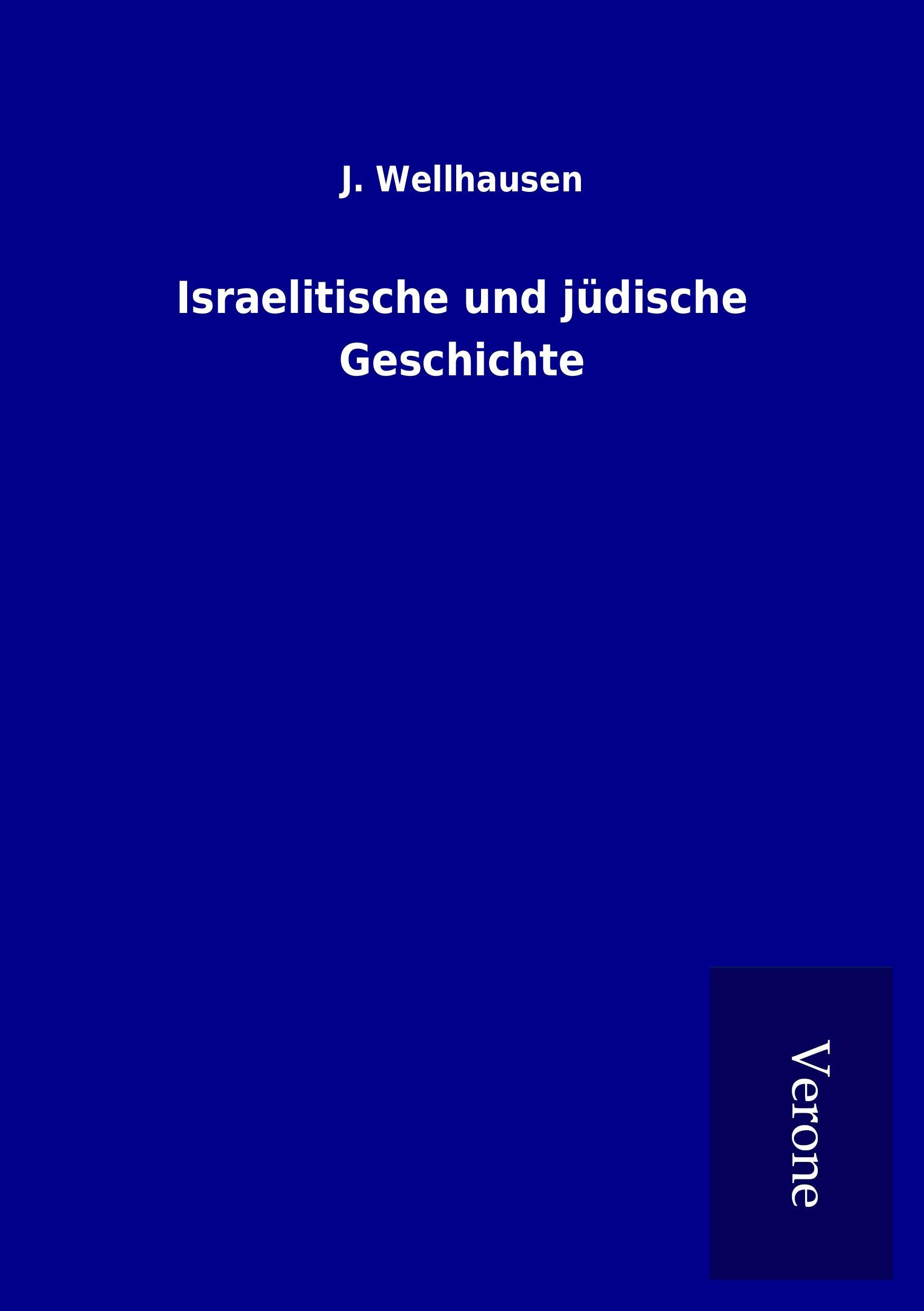 Vorderes Coverbild Israelitische und jüdische Geschichte