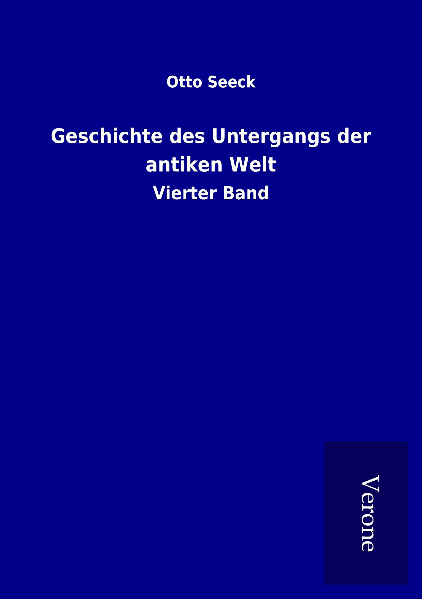 Vorderes Coverbild Geschichte des Untergangs der antiken Welt