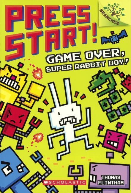 Vorderes Coverbild Game Over, Super Rabbit Boy!