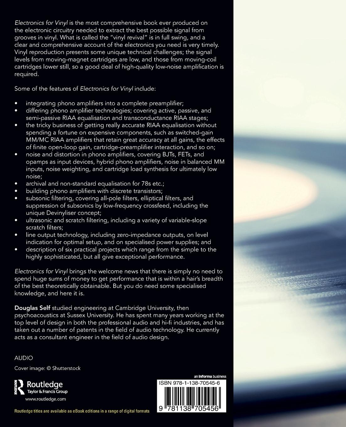 Rückseitencover Electronics for Vinyl