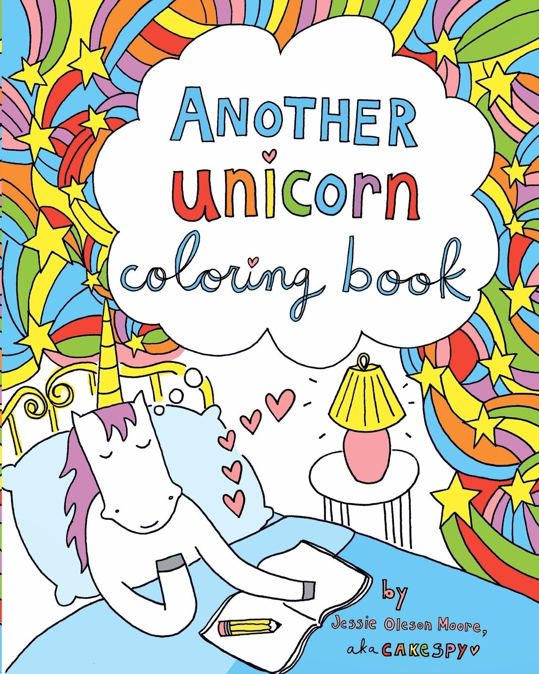 Vorderes Coverbild Another Unicorn Coloring Book