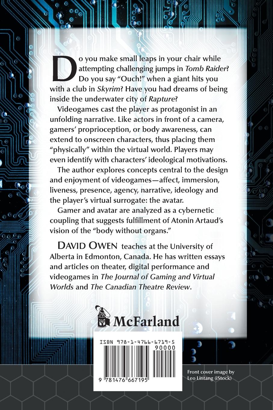 Rückseitencover Player and Avatar