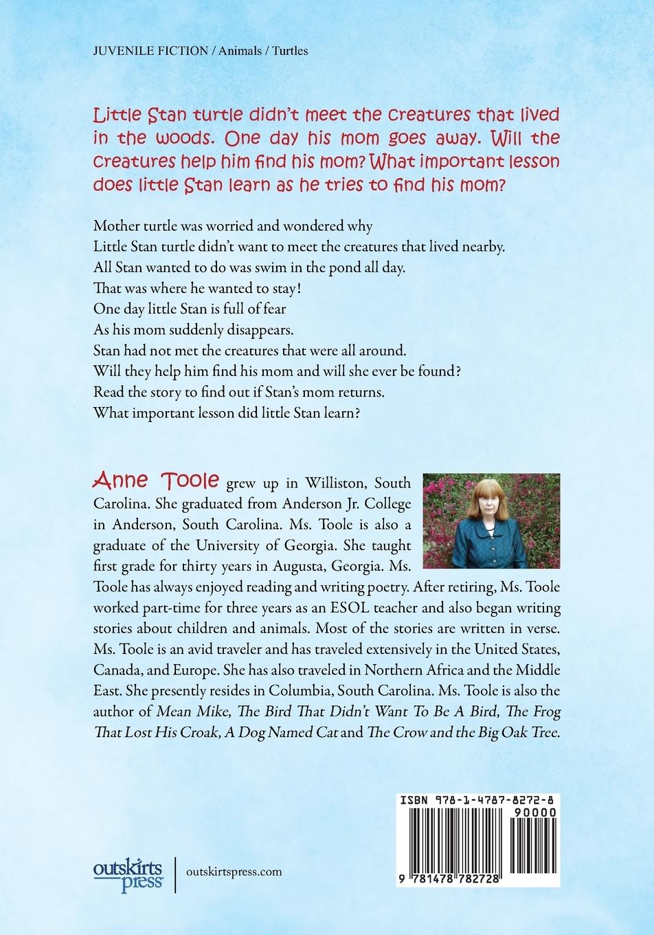 Rückseitencover Stan, The Little Turtle