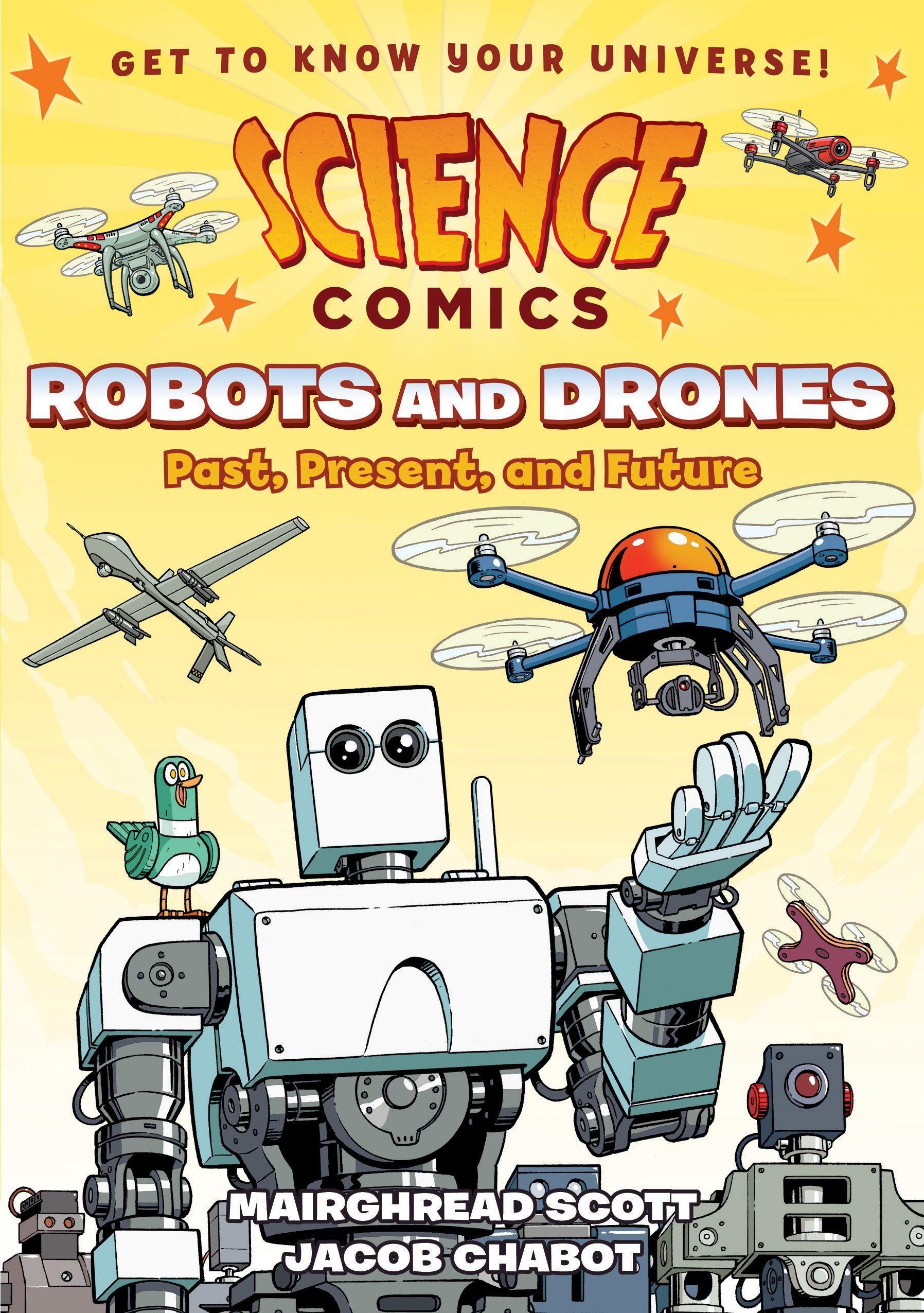Vorderes Coverbild Science Comics: Robots and Drones