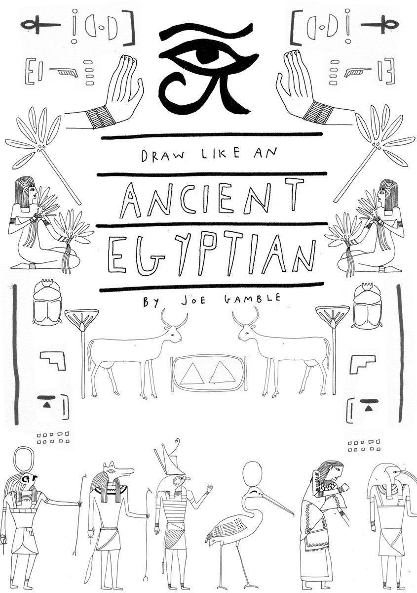 Vorderes Coverbild Draw Like an (Ancient) Egyptian