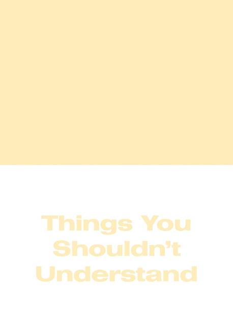 Vorderes Coverbild Michael Williams: Things You Shouldn't Understand