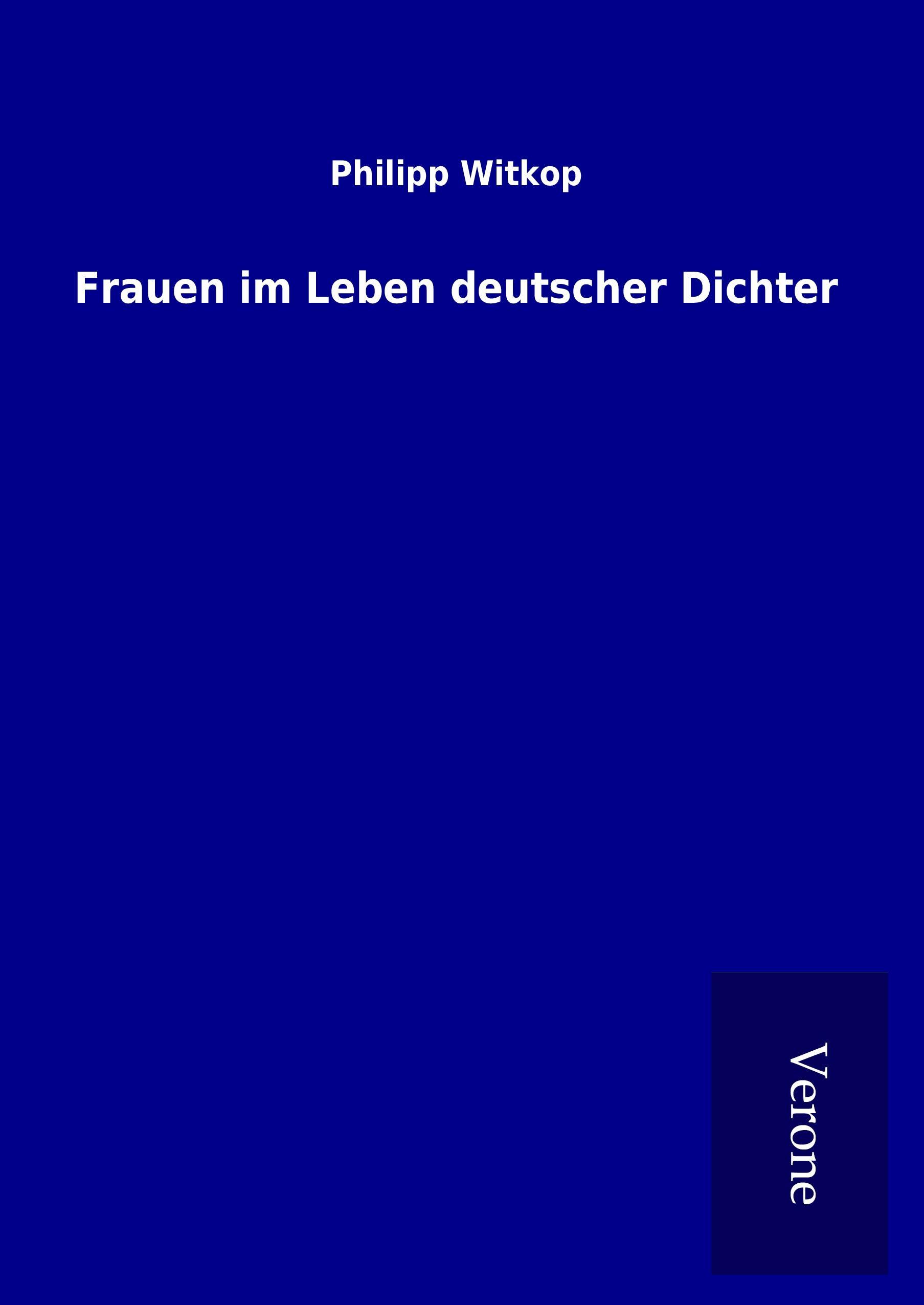 Vorderes Coverbild Frauen im Leben deutscher Dichter