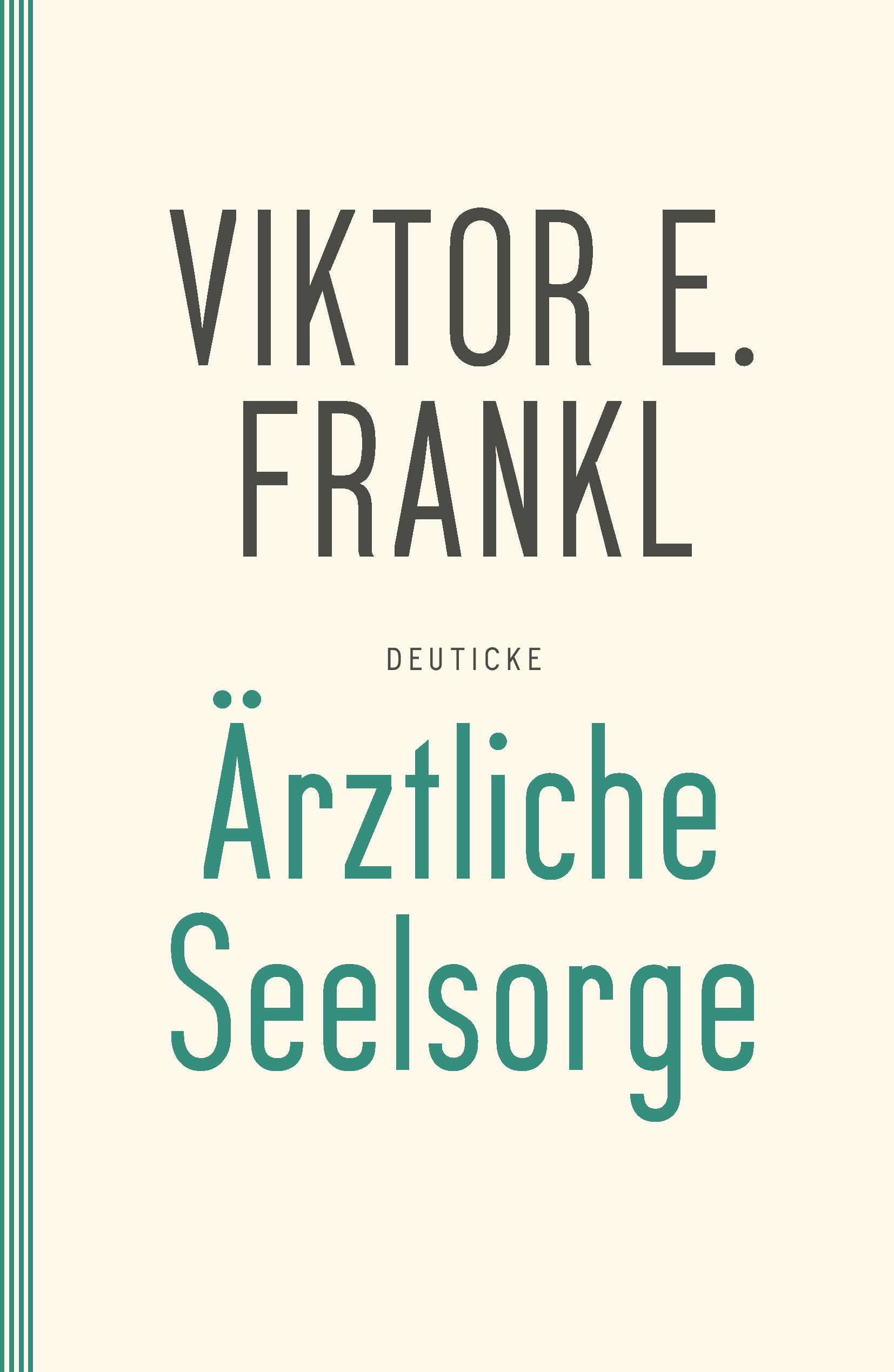 Vorderes Coverbild Ärztliche Seelsorge